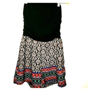 Peach Love Romper Womans Small Strapless Style